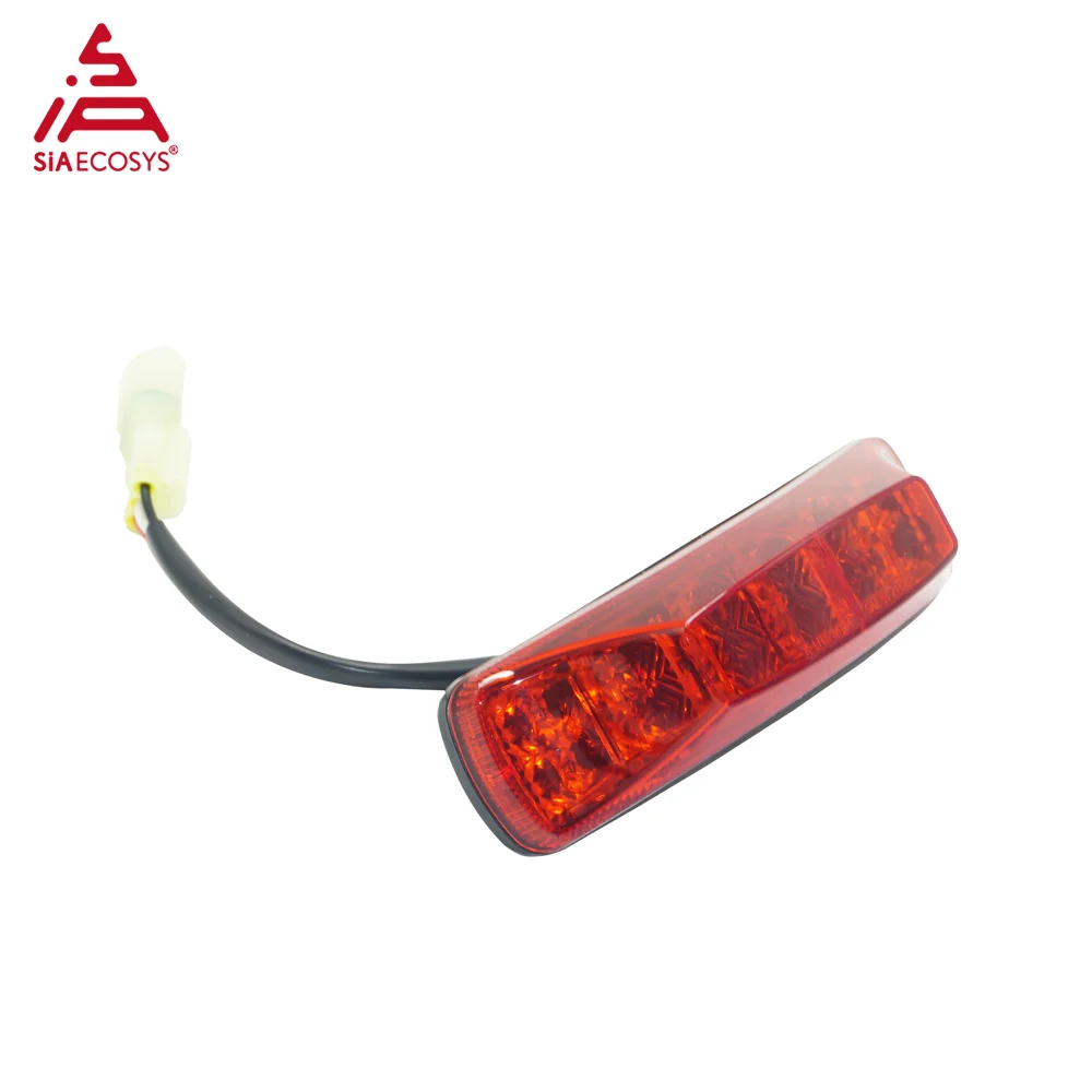 SIAECOSYS Tail Light Suitable For Scooter and Motorcycle Accessories motorcycle integrated led tail light brake stop light turn signals for kawasaki z900 2018 2019 car accessories