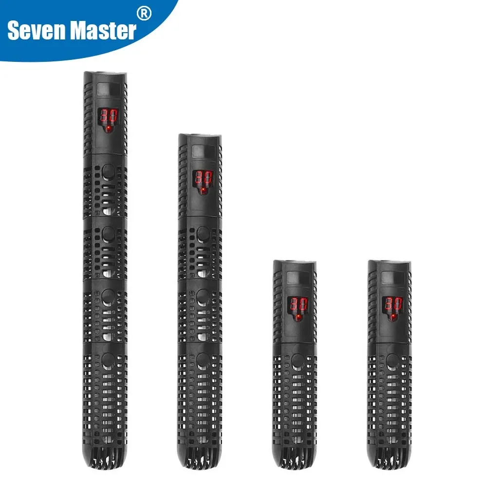 

Aquarium Submersible Heater Fish Tank 50-500W LCD Display Digital Adjustable Water Heating Rod Constant Temperature Control