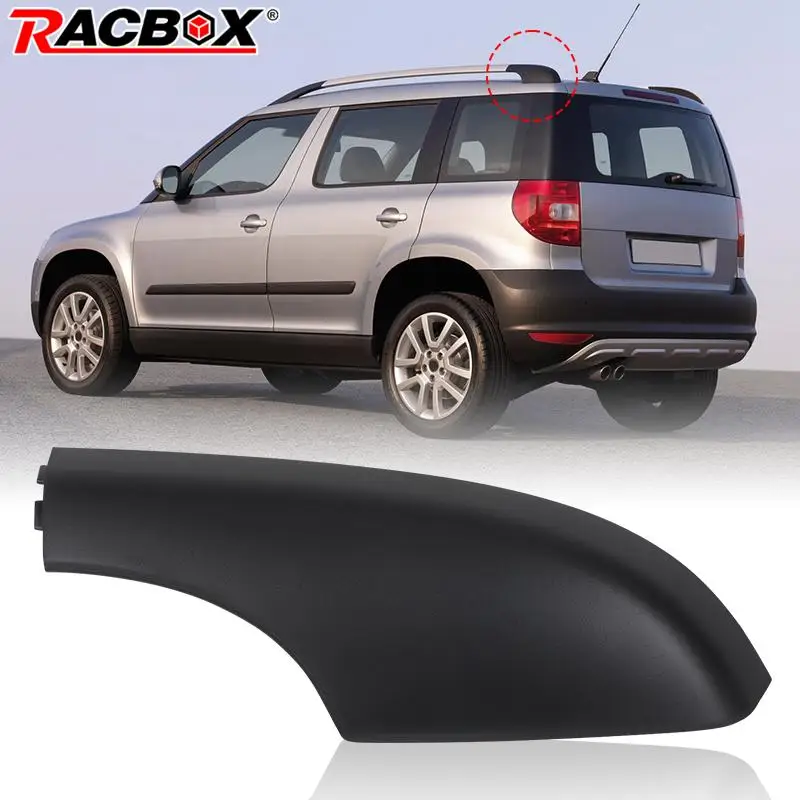 Car Exterior Parts 5LD860145 5LD860149-GT5 Car Front Rear Roof Rack Cover for Skoda Yeti SUV 2009-Parts Roof Luggage Bar Rail End Cover Shell