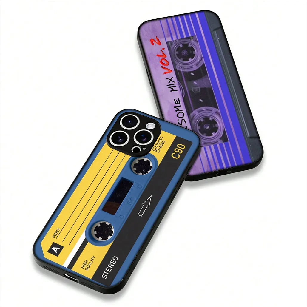 Vintage Cassette Tape Retro Design Phone Case