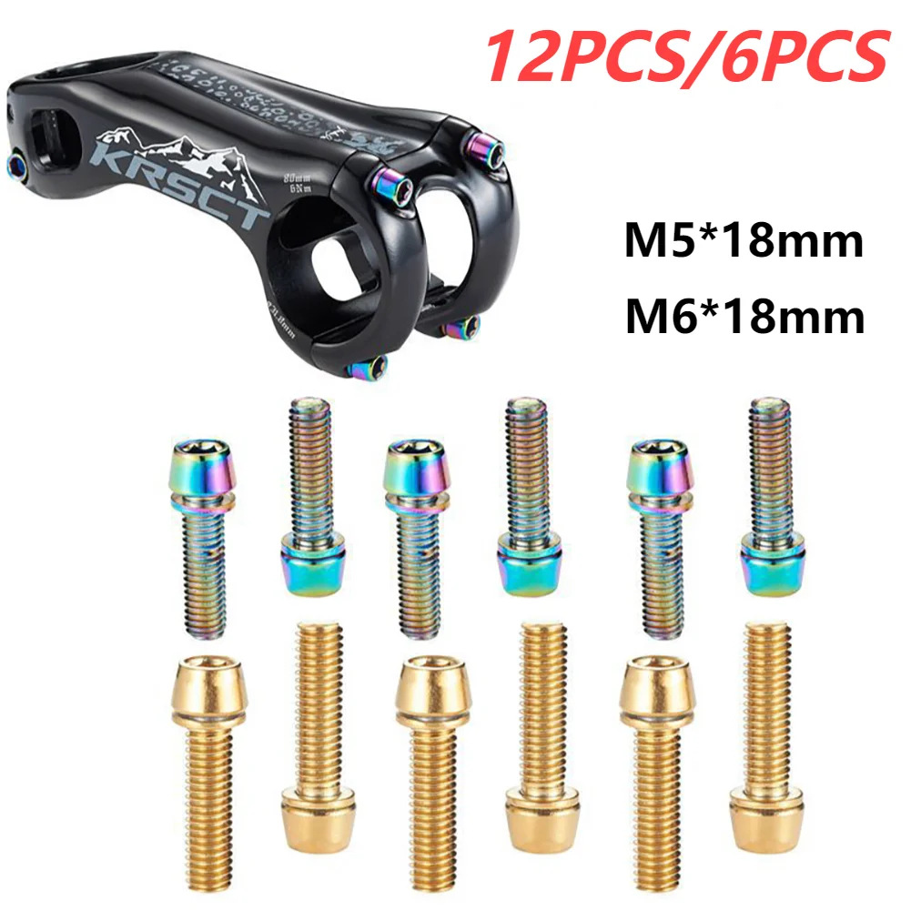 thumbnail image 2 of XHIKOWAT Stem Screw Fancy, 6PCS M5x18mm 2 of 14