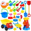 Baby Children Beach Sand Castle Sandbox Bucket Shovel Toddlers Playa Summer Toys Accessories Games Set For Kids Girls Boys Bag 6