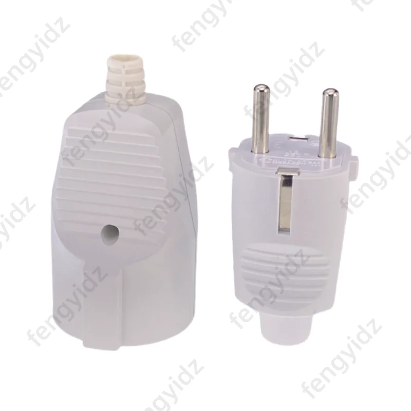 power cord 250v 16a french Russia Korea German EU Plug power cord wired cable Socket Male Female Assembly Receptacle connector