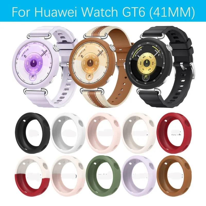 Silicone Protective Watch Case for 41mm – Durable Replacement Cover and Bumper Frame Accessory