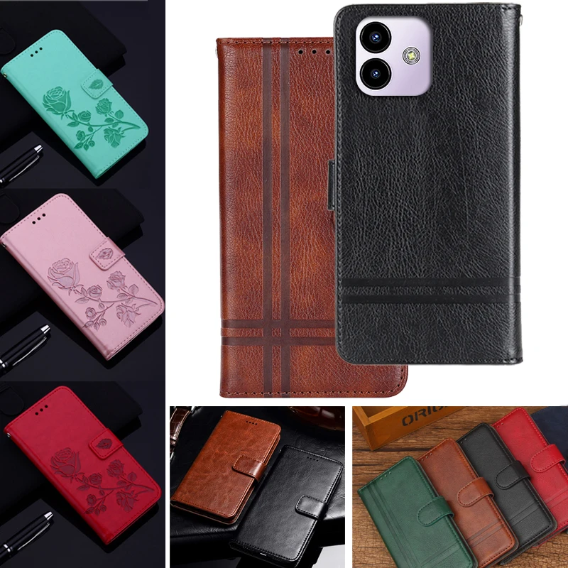 

Чехол-книжка из искусственной кожи для Cubot Note 40