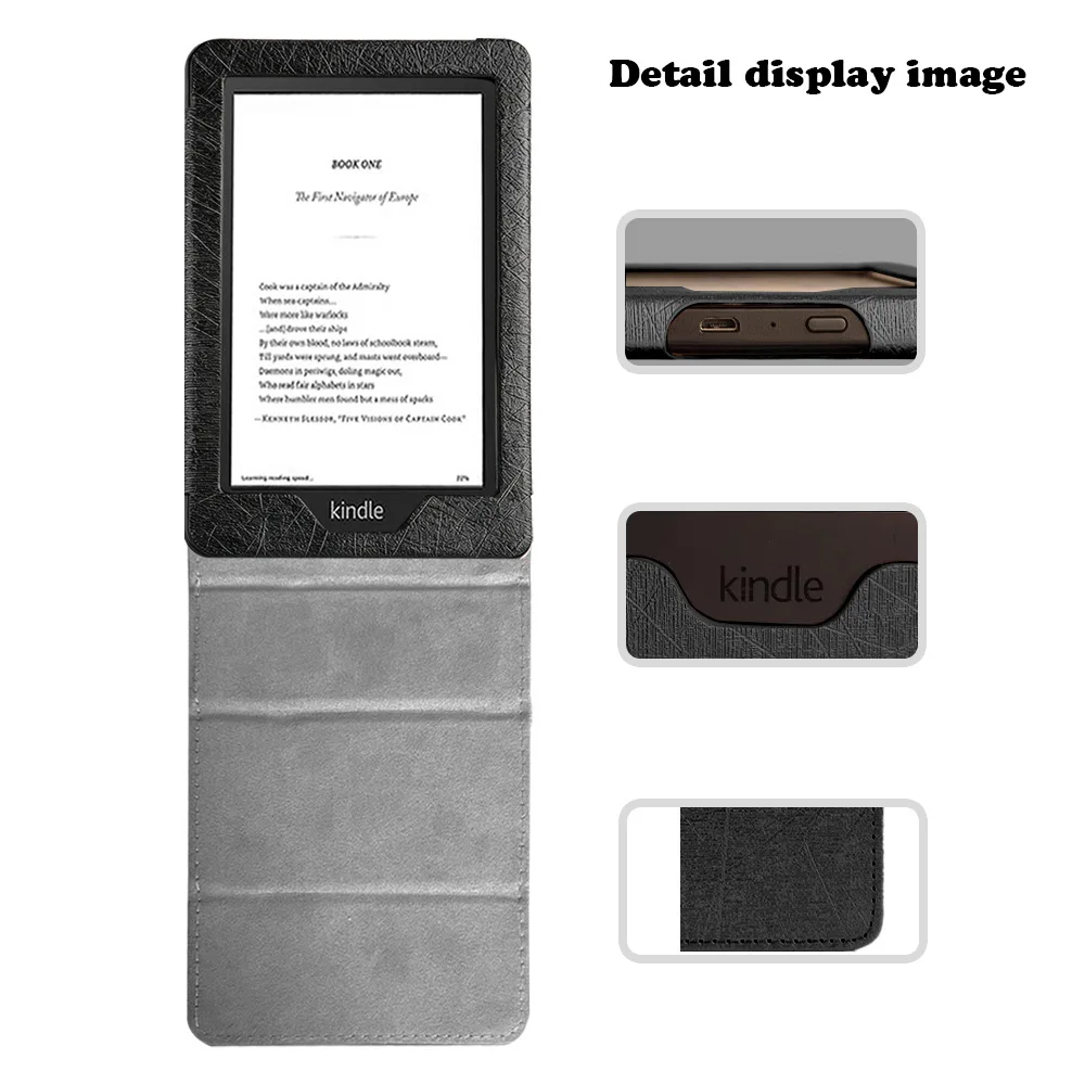 Ultra Slim PU Leather Cover with Auto Sleep/Wake