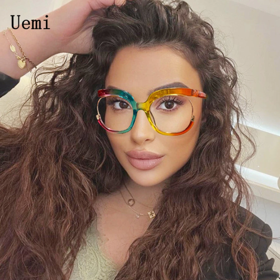 New Fashion Female Seven Color Anti Blue Light Glasses For Women