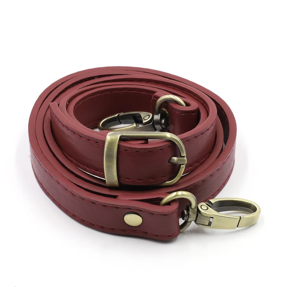 Adjustable 105-120cm Bags Strap Detachable Handle Replacement Women Girls PU Leather Shoulder Bag Parts Accessories Buckle Belts
