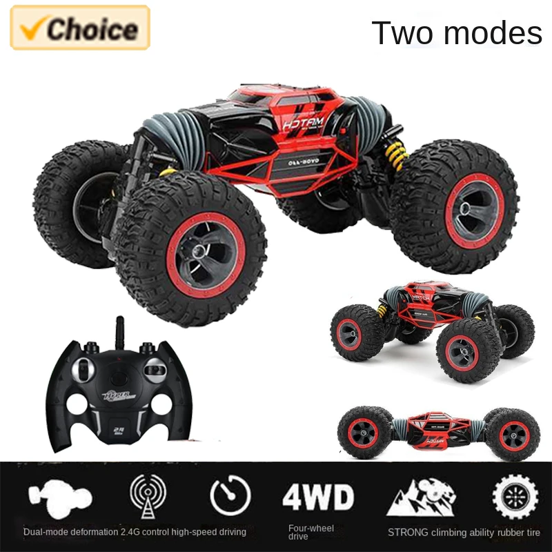 

1:10 RC Stunt Car 2.4G All-Terrain Drifting Remote Control 4WD Deformation Twist Climbing Radio Controlled Car Electronic Toys