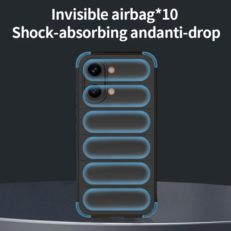 Skin Feeling Flexible Silicone Shockproof Protective Case