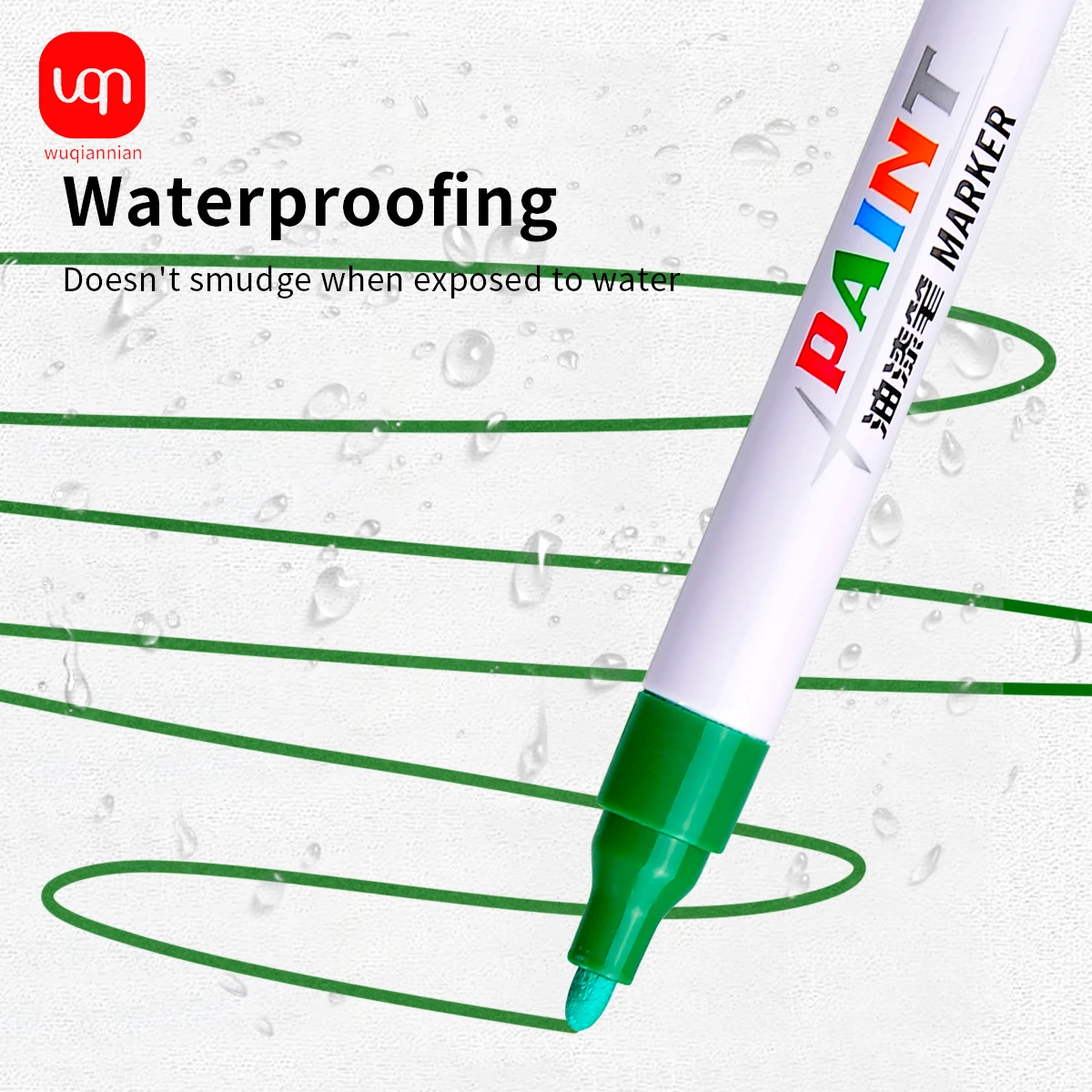 Permanent Marker Pen Marker Pens Permanent Marker Permanent Markers Paint Marker Pen Markers Pen Paint Pen Art Marker Pen 1 Piece of Japanese 855 Paint Pen Touch-up 8-color Waterproof Industrial Non-fading Tire Marker