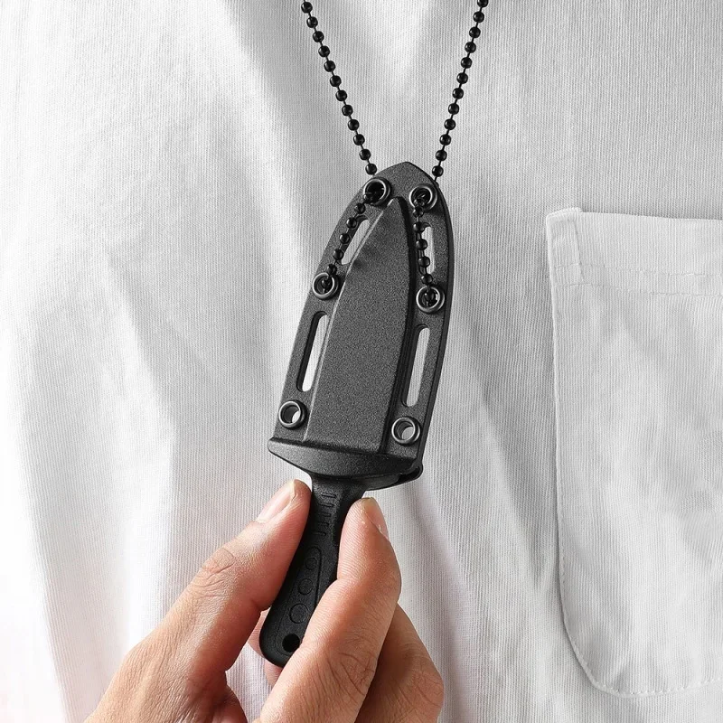 Mini Tactical Neck Knife Keychain 5