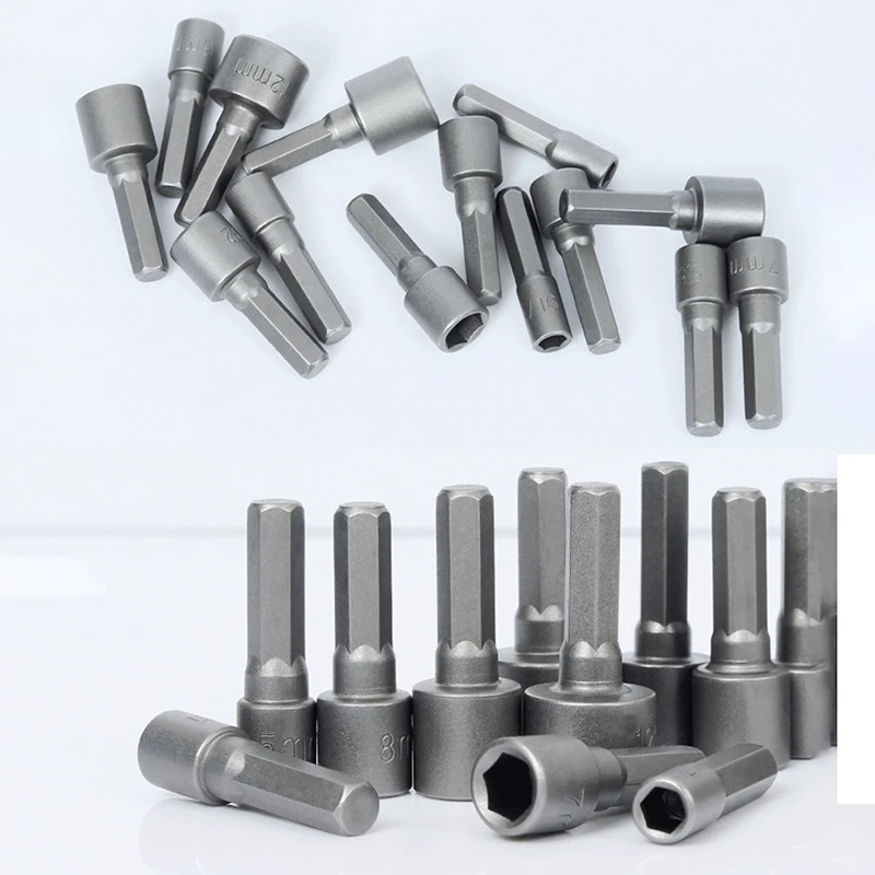 Douille De 10 ETO- Douille De Foret Porte-embout Magnu00e9tique 3 Piu00e8ces Pour Tournevis U00e9lectriques, Perceuses Et Douille 10mm 1/4