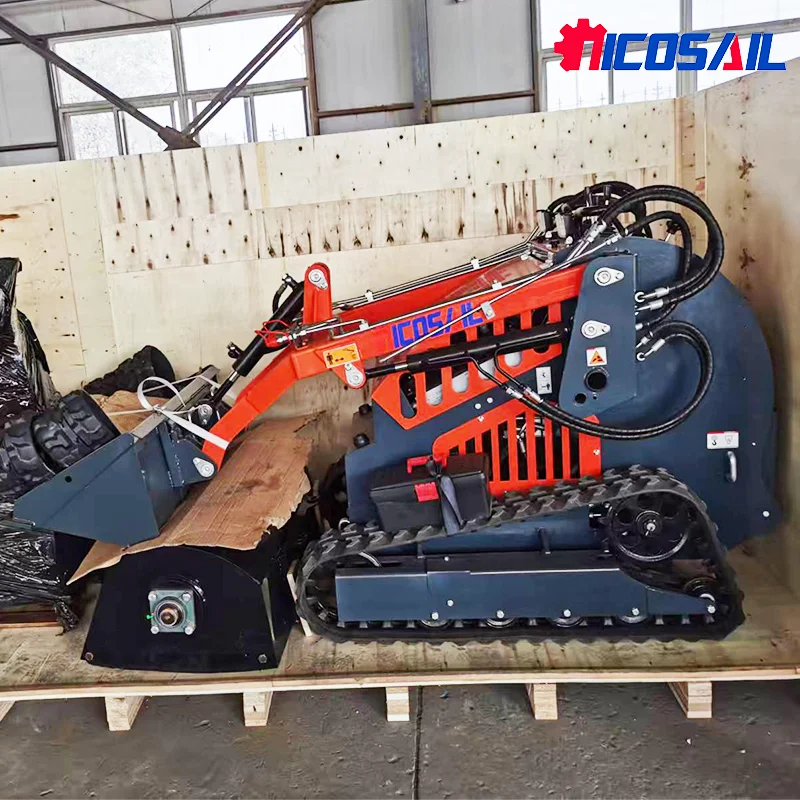 Hochfester Kompaktlader mit robustem Rahmen, leistungsstarker Motor mit bis zu Standard-Hebehöhe für den Bergbau, hohe Stahlstärke