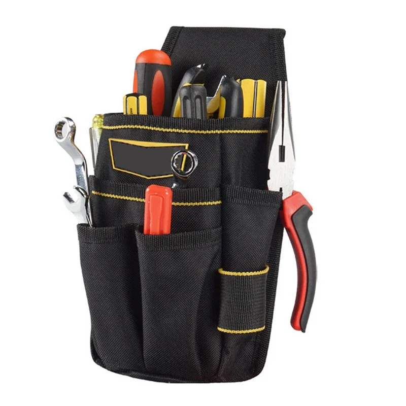 

Поясная сумка для инструментов электрика с регулируемым ремнем, мешок для хранения перфоратора, перфоратора, гаечного ключа