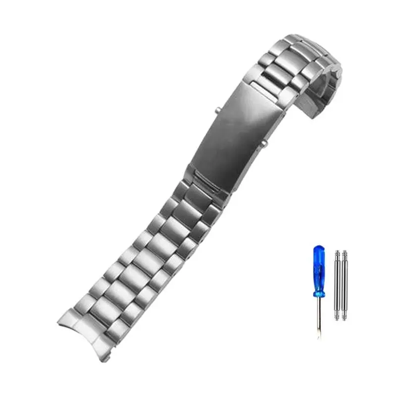 SCHIK 18mm 20mm 22mm Watch Accessories Stainless Steel Strap for Omega 007 Seamaster Planet Ocean 300m Sports watchband