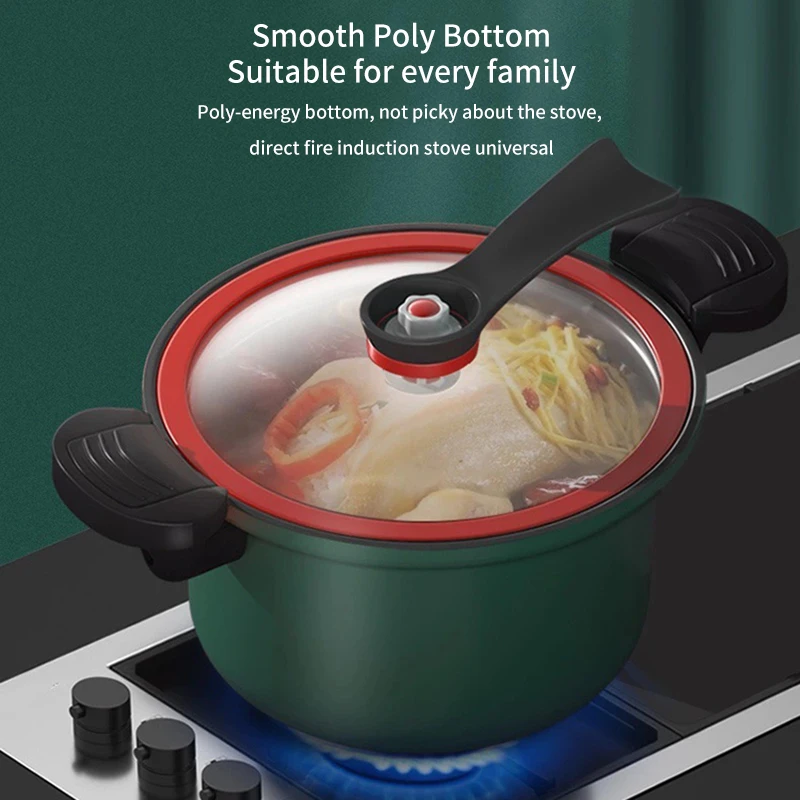 Pressure Cooker 3.5L Large-Capacity Compatible Pressure Cooker Cooking Rice Stone Electric Asahi Light Metal Pot pressure cooker kitchen cookware set