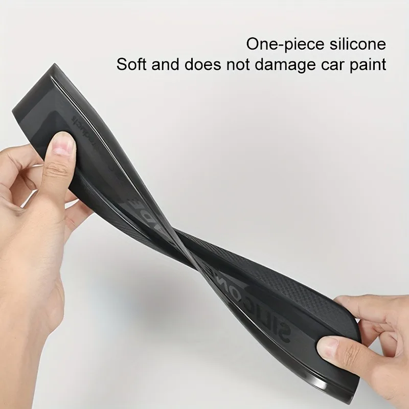 1PC Soft Squeegee for Car Wrapping – Non-Scratch Silicone Blade, Window Film Application & Drying Tool
