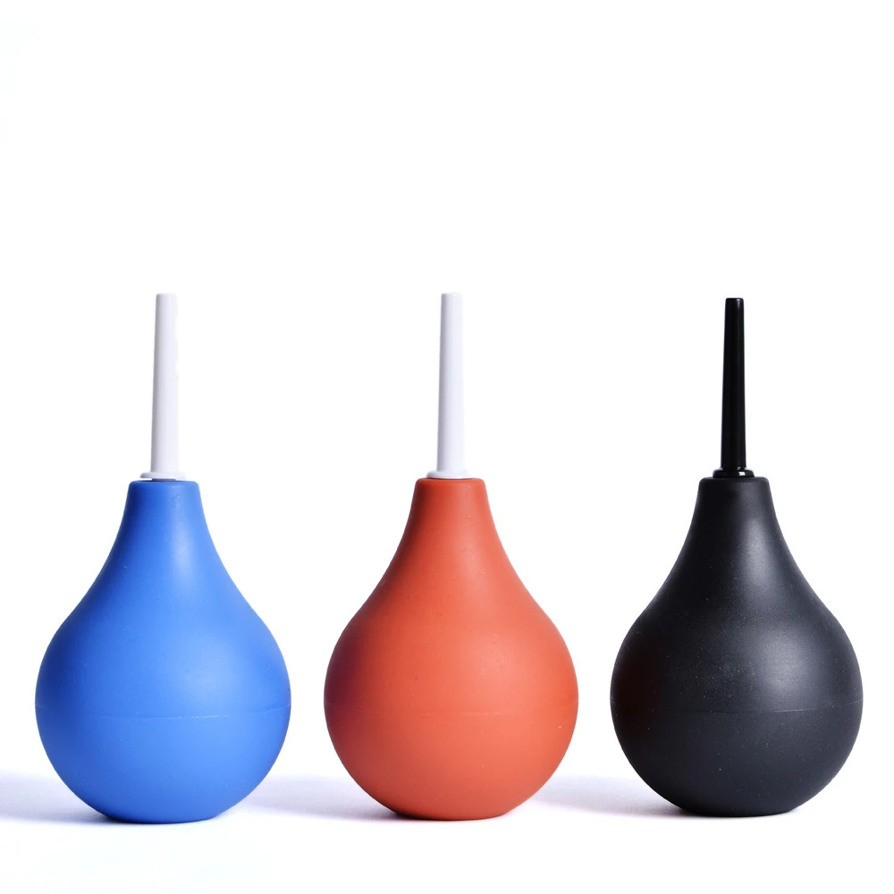 3 Sizes Enema Bulb Syringe Enema Anal Vagina Douche Cleaner Enema Anal