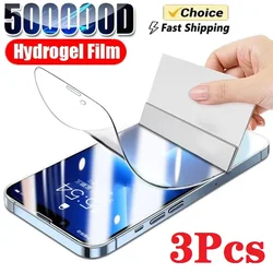 3Pcs Premium Hydrogel Screen Protector Film Set - Hydrogel Film (Samsung A16)