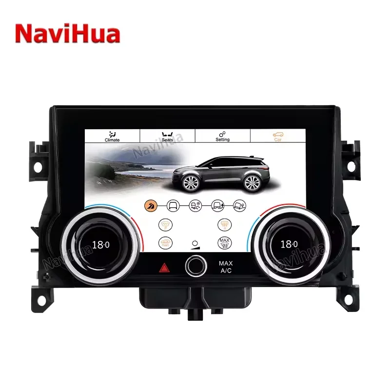 

7 Inch AC Screen Car Climate Control System Upgrade Digital Panel Air Conditioning for Range Rover Evoque 2012-2018