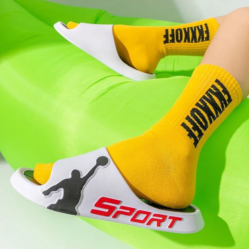 Sports Slippers Men Women Outdoor Non-Slip Couples Home Bathroom Sandals Flip Flop soft slippers summer slippers anti slip sandals