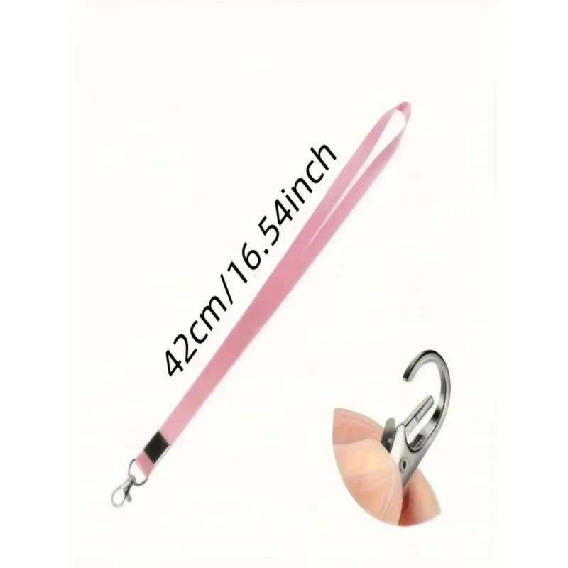 Premium 5-Pack Badge Lanyards with Clip