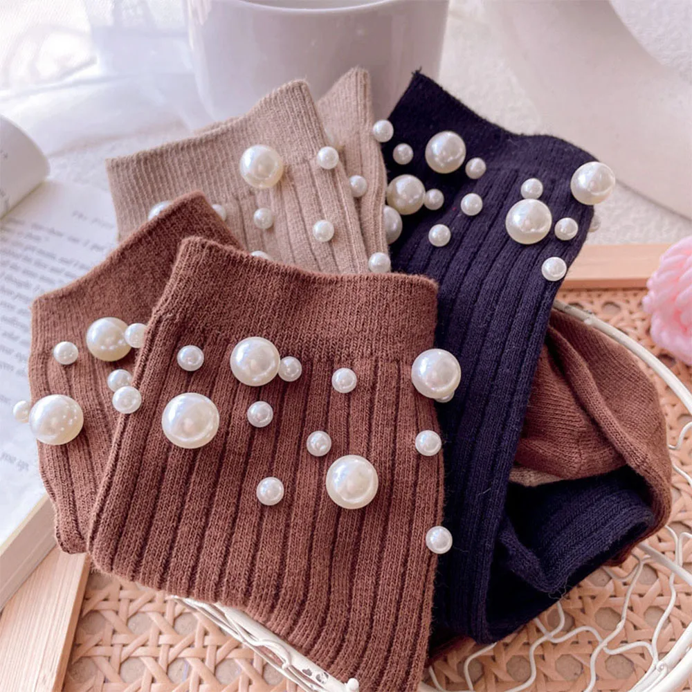 Рисунок 3 - Женские хлопковые носки с жемчугом