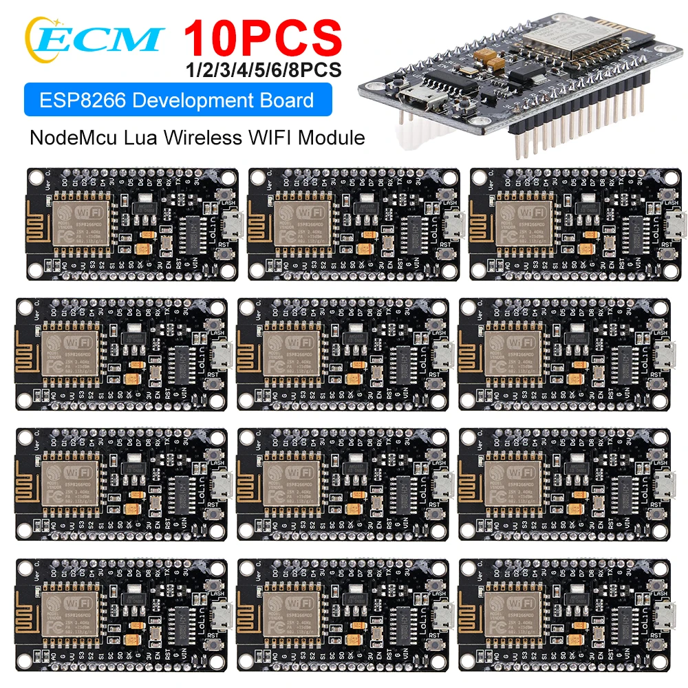 1-10pcs-ESP8266-Wireless-Module-NodeMCU-Lua-WIFI-IOT-Internet-of-Things ...