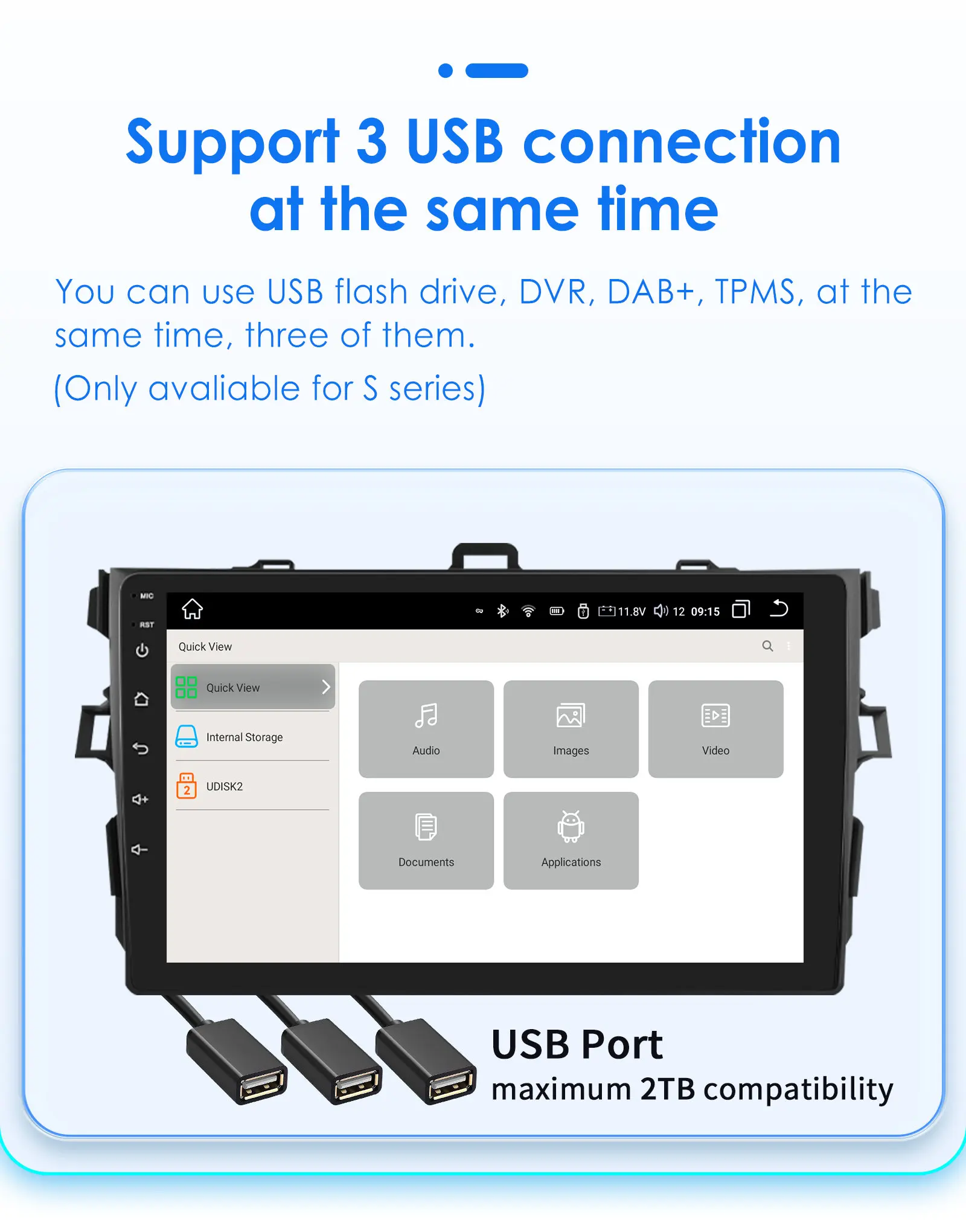 Hizpo 8 Core 8+128G For Toyota Corolla E140/150 2007 - 2012 2Din Android Car Radio Multimedia Video Player Autoradio Carplay GPS