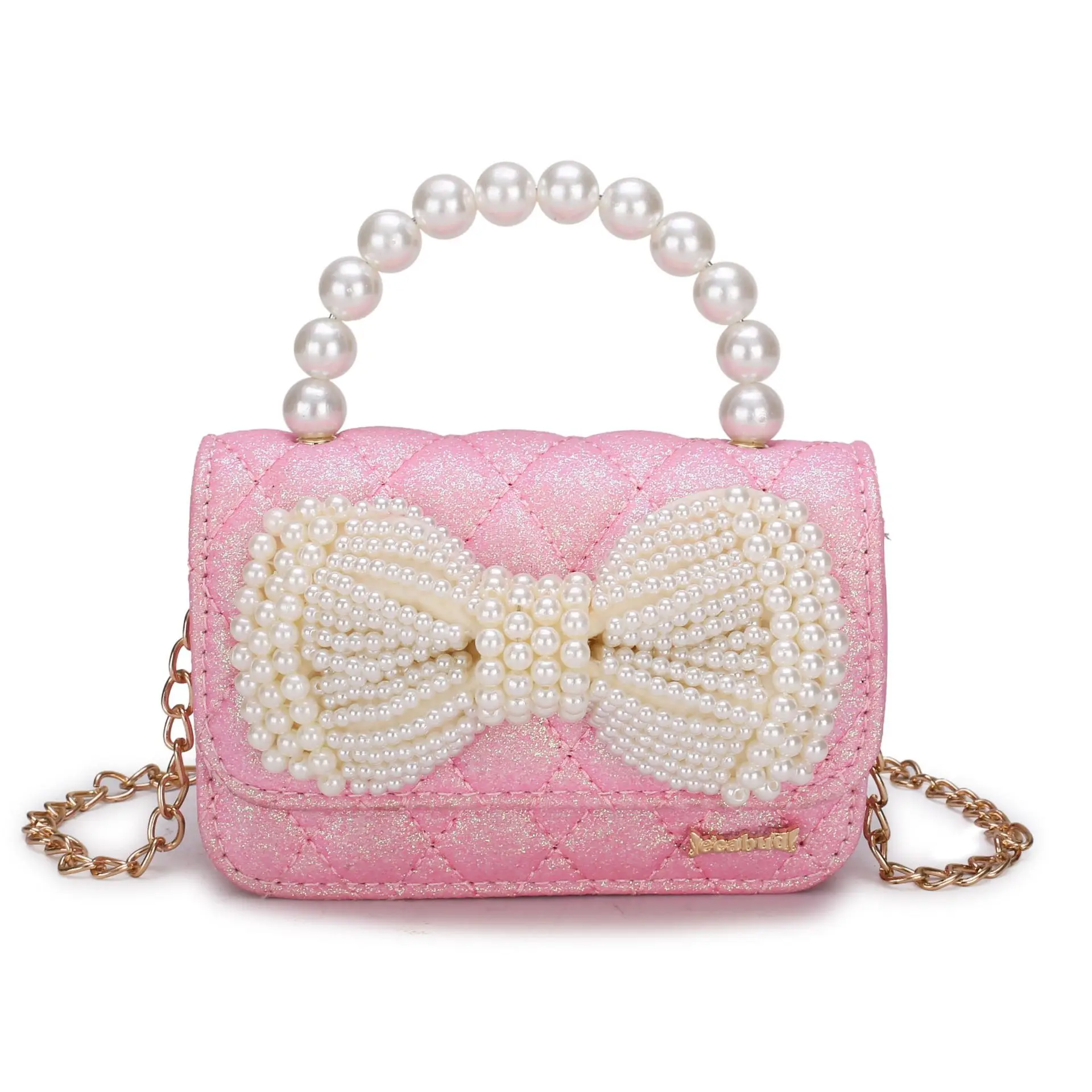 New Kids Sequins Crossbody Bags for Girls Coin Wallet Pouch Cute Child Baby  Bowknot Purses and Handbags Gift