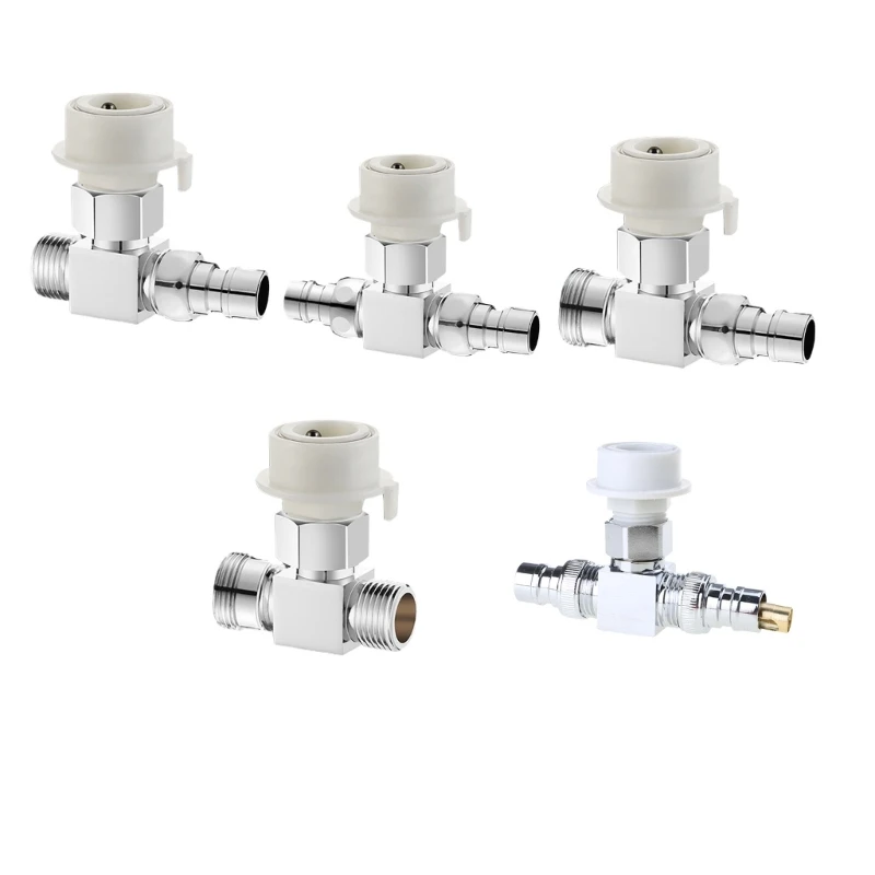 Washing Machine Tap Splitter Faucet Adapter Water Separator Easy to Install R9UD