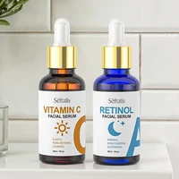 Séfralls RETINOL & VITAMIN C Serum 2PCS Set Comfortable Mild Texture Suitable for Different Skin Types Morning VC Night VA 2