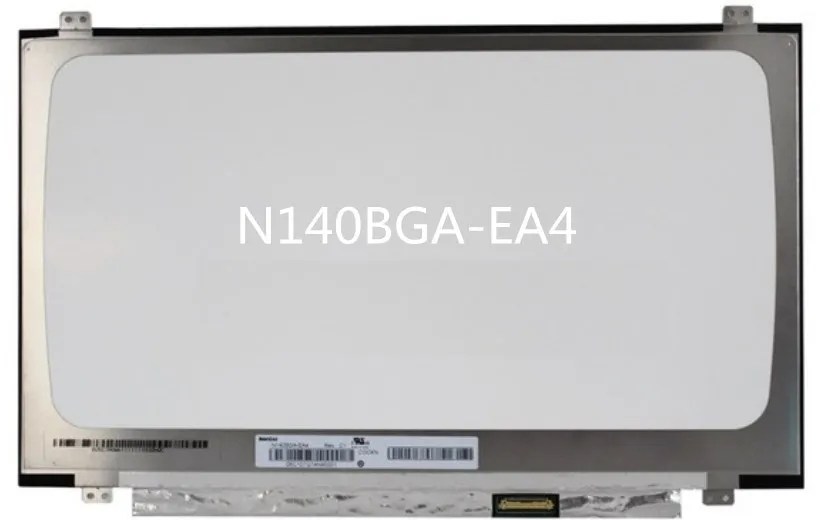 

N140BGA-EA4 Rev. c1 N140BGA EA4 LED Screen Matrix LCD Display for 14.0" Notebook 30Pin HD 1366X768 Resolution