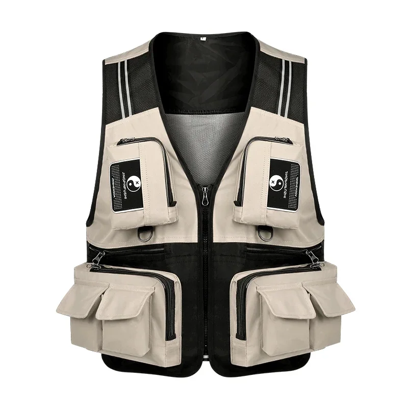 slider image of Fishing Vest Detachable Multiple