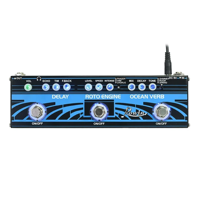Rowin DAP-1 ギターエフェクター Rowin DAP-1 ギターエフェクター ROWIN/DAP-1 ディレイ/リバーブ