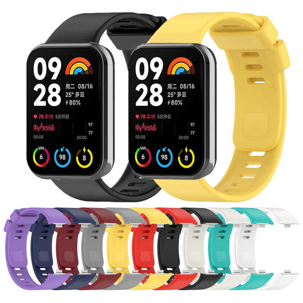 

Soft Silicone Strap for Mi Band 8 Pro Band Adjustable Bracelet for Xiaomi Mi Band 8 Pro Straps Sport Correa Mi 8pro Accessories