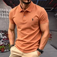 Polo homme haut de gamme 100 % polyester à manches courtes, collection été 2026, broderie poney, style golf, t-shirt décontracté de luxe 5