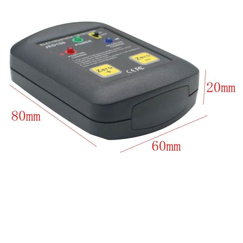 Portable Electrostatic Detector Static Electricity on The Surface Electrostatic Analyzer Non-contact Meter JED100