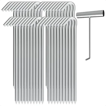 9-Inch Heavy Duty Tent Stakes 1