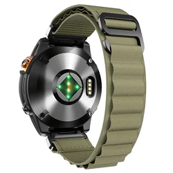 Durable QuickFit Outdoor Sports Nylon Watch Band - 22mm/26mm for QuickFit 26mm (Olive Green)