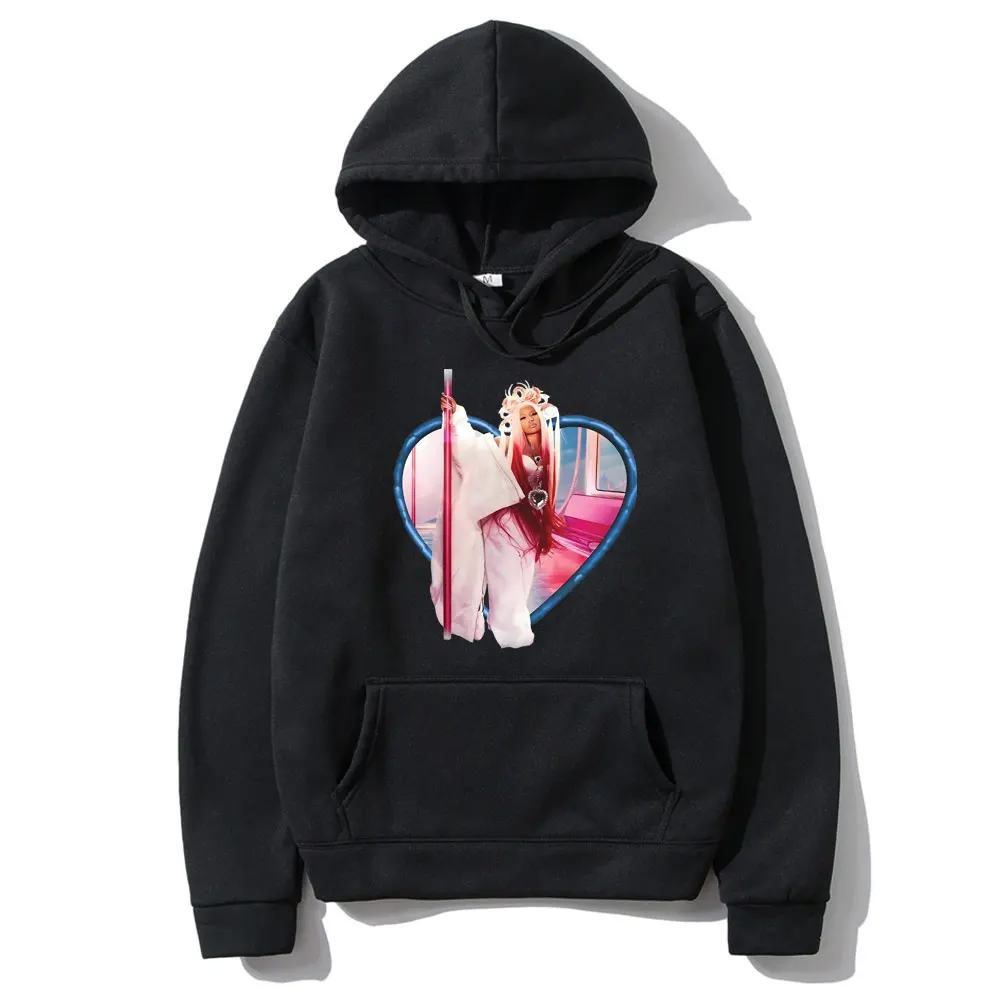 

Hot Sale Rap Queen Nicki Minaj Hoodie Men Women's Fashion Oversized Pullover Hoodies Male Vintage Hip Hop Vintage Sweatshirt