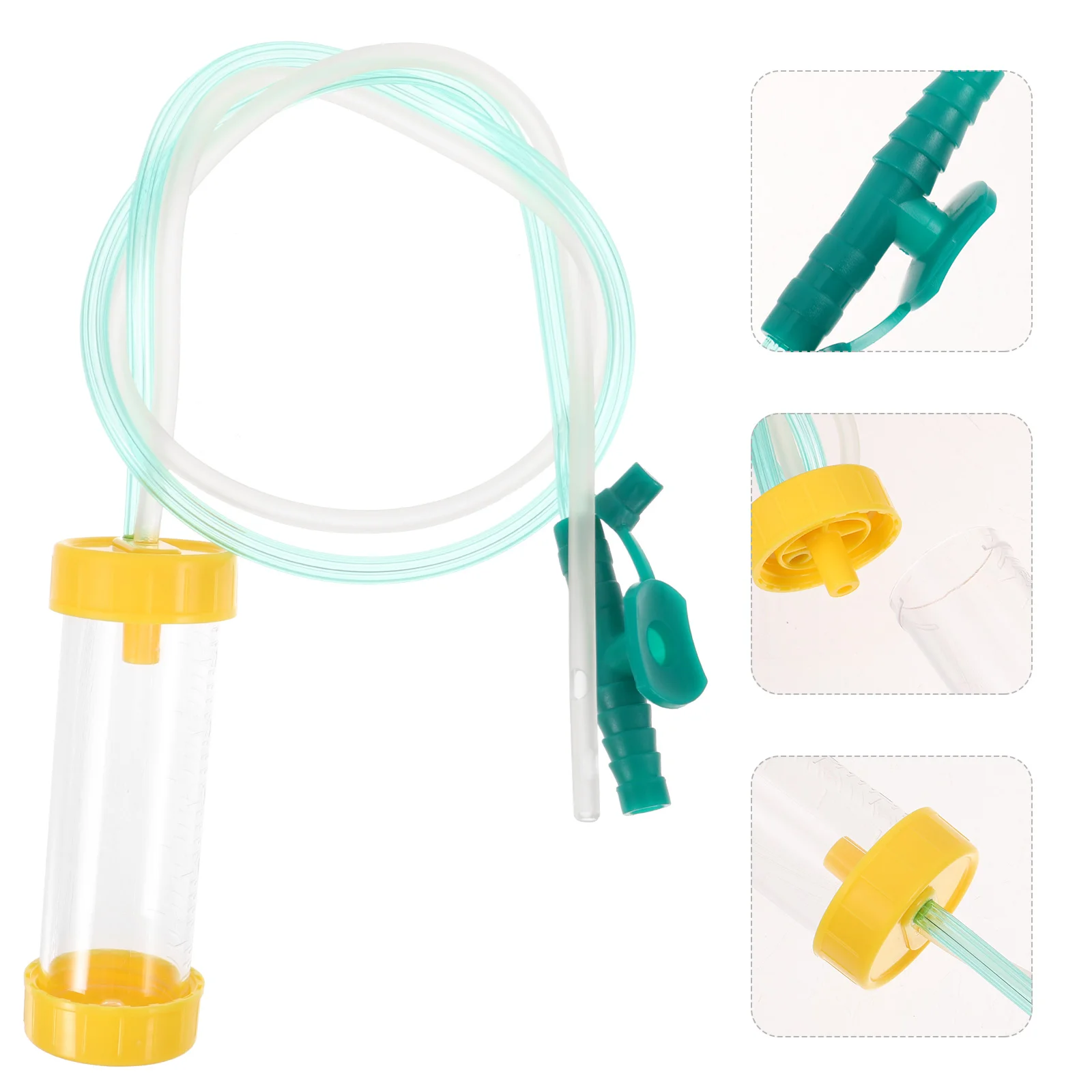 

4pcs Kids Phlegm Remover Single-use Sputum Aspirator Manual Sputum Remover Device