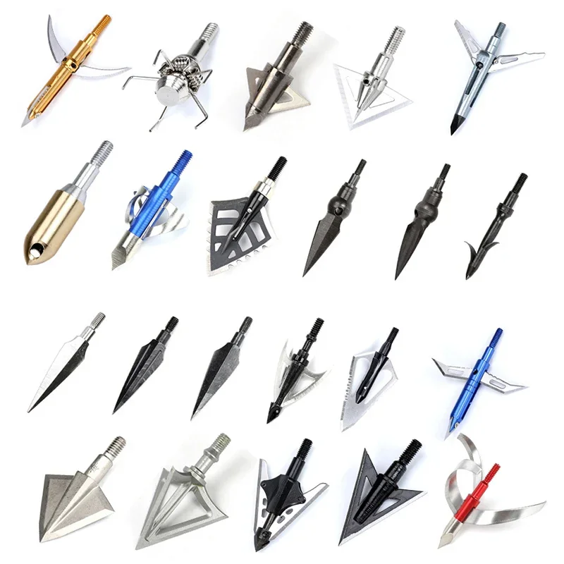 Archery Arrowhead 3pcs Archery Hunting Tips Broadhead Arrow Head