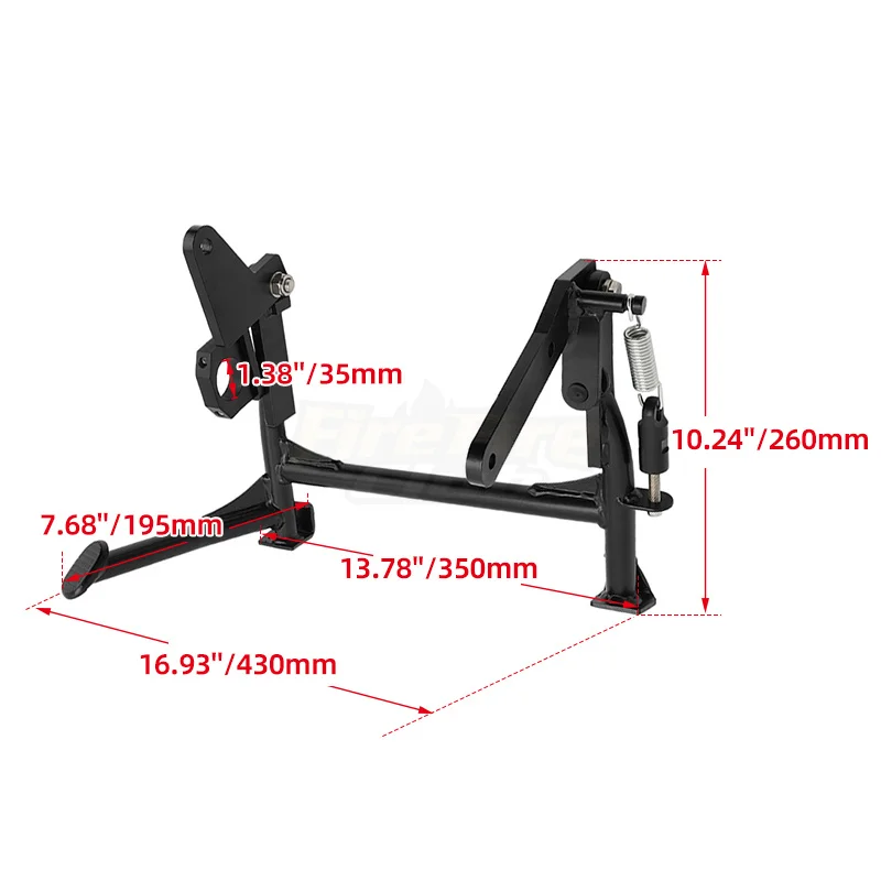 Accessories Middle Kickstand Foot Center Parking Stand Support Bracket For Honda Rebel CMX 500 300 CMX500 CMX300 2017-2023