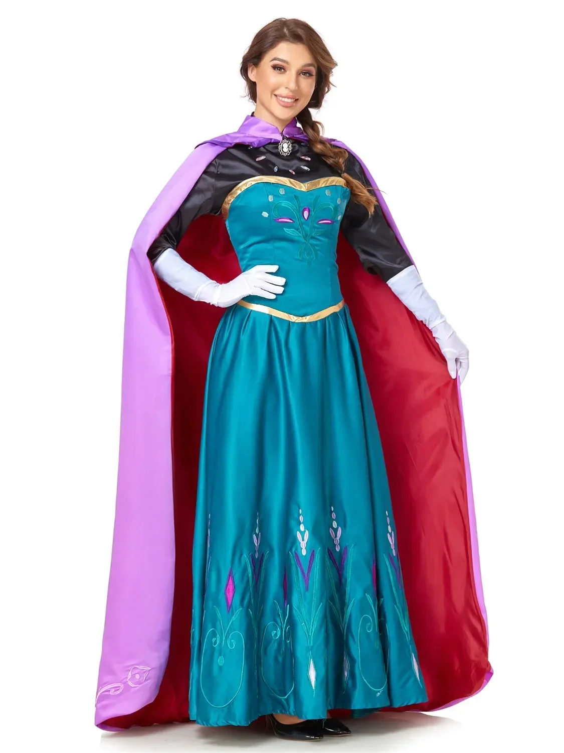 Cosplay Fantasia Anna Adulto Shop Fantasia Anna Frozen Adulto Online