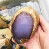 400-500g Rough Natural Rare Water Bile Agate Crystal Stone Healing With Water Trapped Inside Moving Original stone 3
