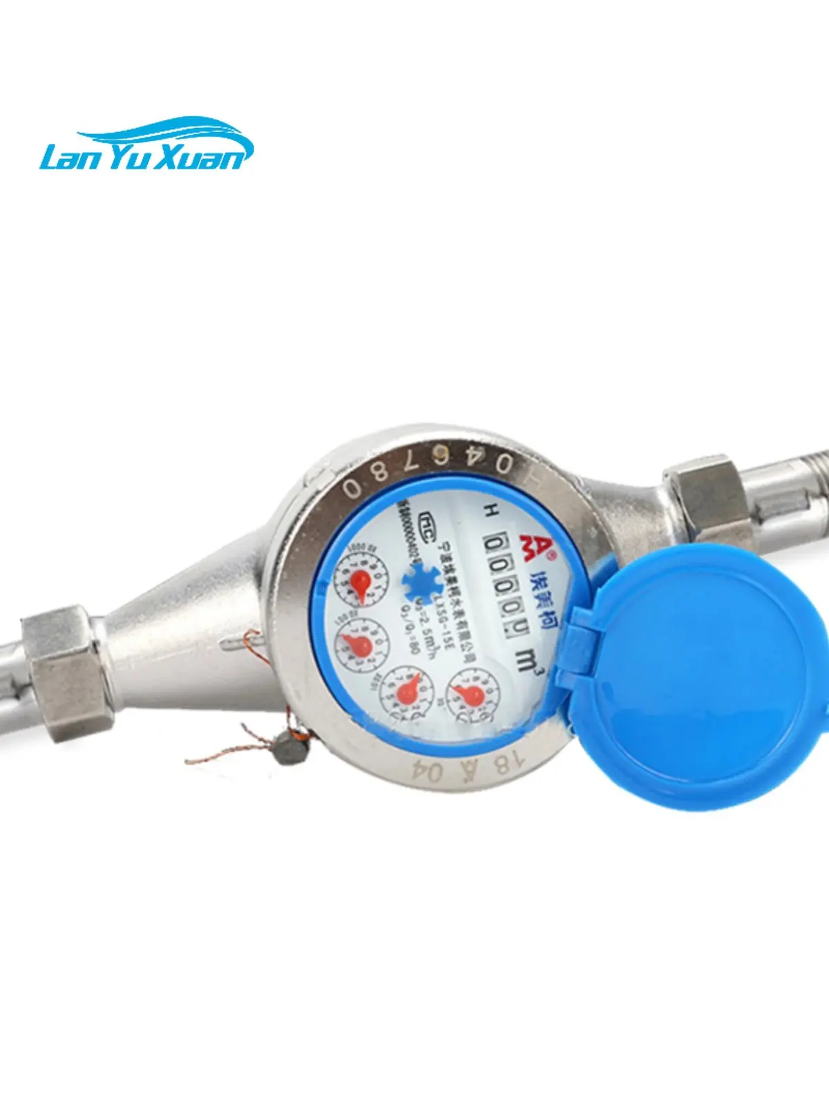 

304 stainless steel water meter household 4 points antifreeze tap water meter national standard DN20 rotor wet dry type