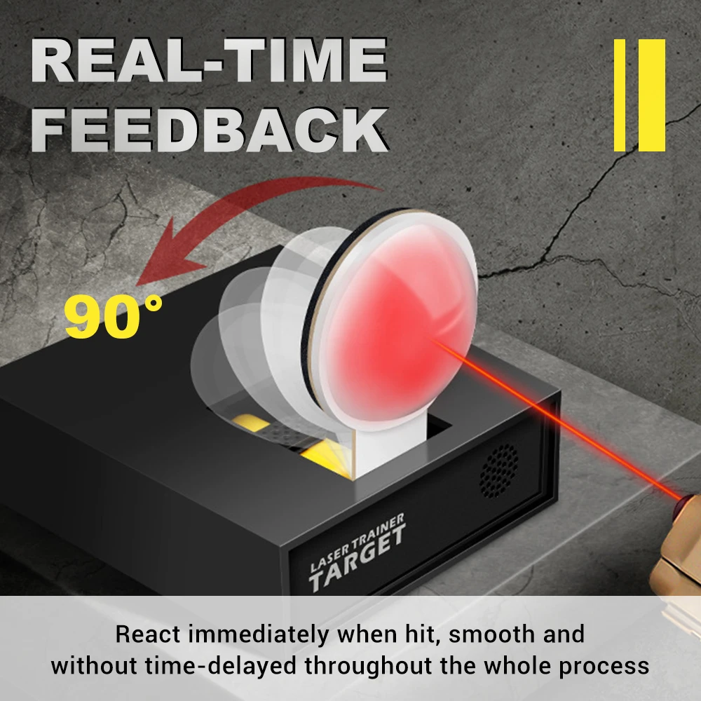 Dry Fire Laser Target Portable Laser Trainer Target Dry Fire Training System with Reactive Sound and Light Cartridge Shoot dry fire laser trainer