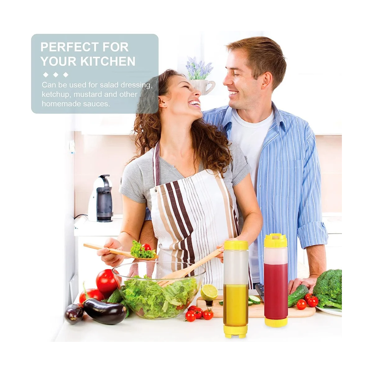 16Oz Inverted Plastic Squeeze Bottles, Refillable Tip Valve Dispenser Condiment Squeeze Bottle for Sauces Ketchup